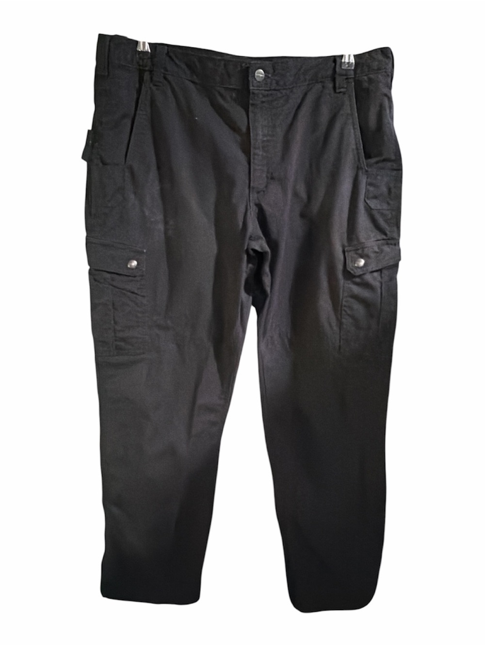 Carhartt Men’s Rugged Flex Relaxed Fit Ripstop Cargo Work Pants in Black
